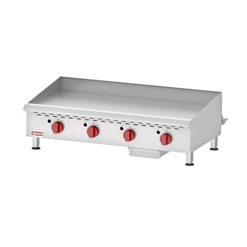 Omcan CE-CN-G48TPF 48" Thermostatic Gas Griddle