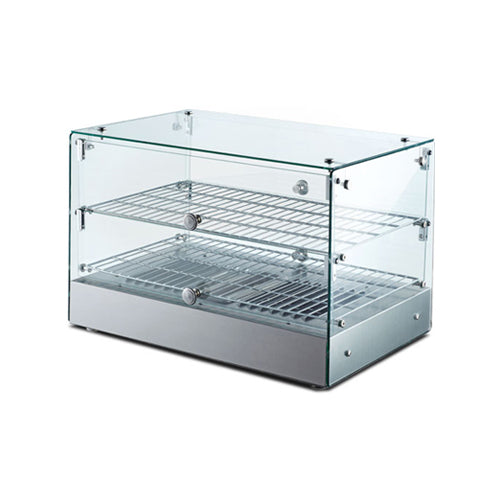 Omcan DW-CN-0050 22" Straight Glass Countertop Heated Display Case
