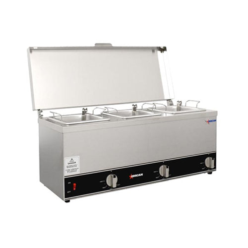 Omcan FW-CN-0253 Triple Sauce Pot Warmer