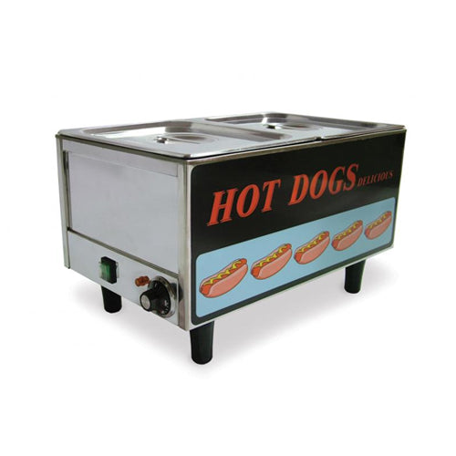 Omcan FW-TW-3050 Hot Dog Steamer & Bun Warmer
