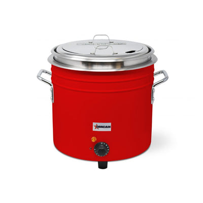 Omcan FW-TW-5000-R 10 Lt Soup Kettle Red