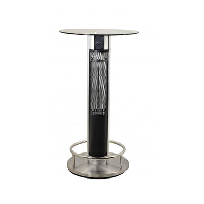 Omcan PH-CN-1100-T Electric Outdoor Patio Heater with Table and Remote Control