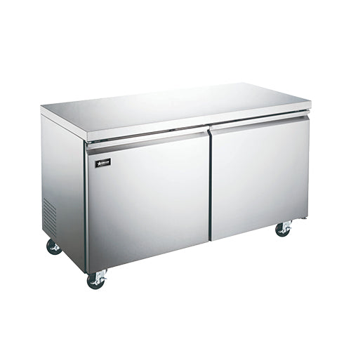 Omcan RE-CN-0015-HC 60″ 2 Door Undercounter Refrigerator