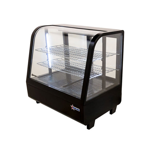 Omcan RS-CN-0100-E 27″ Curved Glass Countertop Display Refrigerator