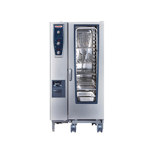 Rational CombiMaster B219206.27E202 201NG 20 Pan Half Size Natural Gas Combi Oven