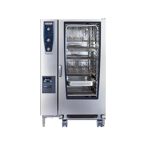 Rational CombiMaster B229206.19E202 202NG 20 Pan Full Size Natural Gas Combi Oven