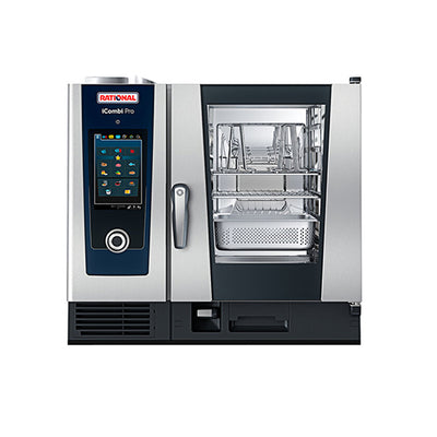 Rational iCombi Pro ICP-6-HALF LM100BG 6 Pan Half Size Propane Gas Combi Oven