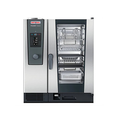 Rational iCombi Classic ICC-10-HALF-E LM100DE 10 Pan Half Size Electric Combi Oven - 3Ph, 208V