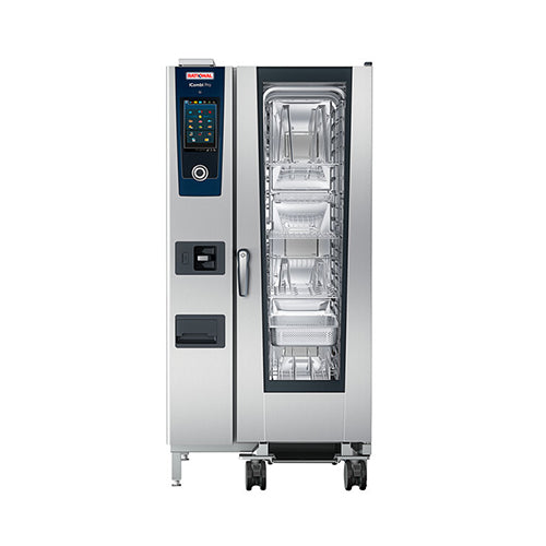 Rational iCombi Pro ICP-20-HALF-E LM100FE 20 Pan Half Size Electric Combi Oven - 3Ph, 240V