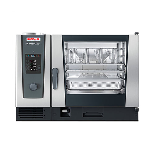 Rational iCombi Classic ICC-6-FULL LM200CG 6 Pan Full Size Propane Gas Combi Oven
