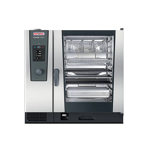 Rational iCombi Classic ICC-10-FULL LM200EG 10 Pan Full Size Propane Gas Combi Oven