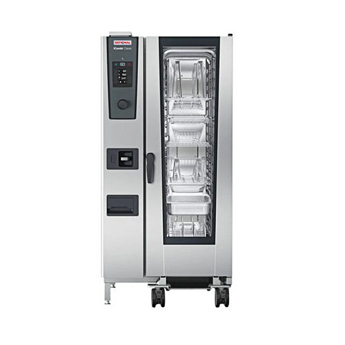 Rational iCombi Classic ICC-20-HALF LM200FG 20 Pan Half Size Natural Gas Combi Oven