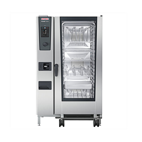 Rational iCombi Classic ICC-20-FULL-E LM200GE 20 Pan Full Size Electric Combi Oven - 3Ph, 240V