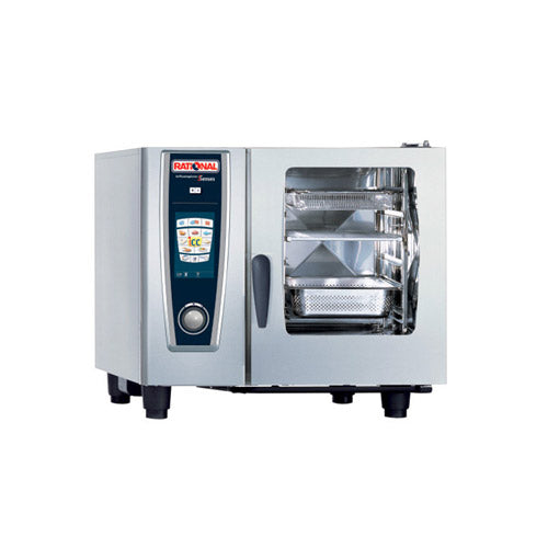 Rational SelfCookingCenter B618206.27E 61NG 6 Pan Half Size Natural Gas Combi Oven