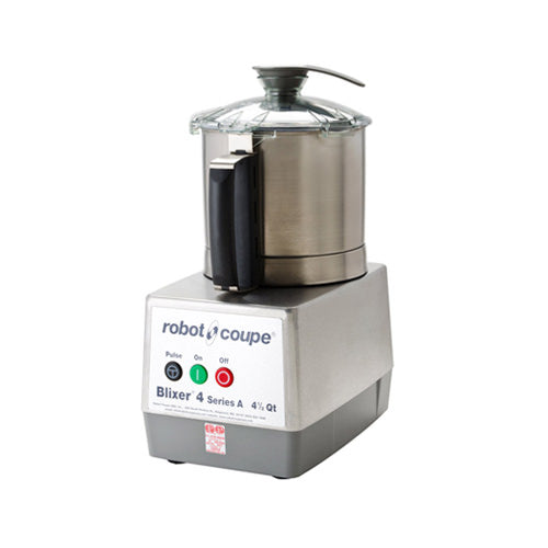 Robot Coupe BLIXER-4 Food Processor With 4.5 QT Stainless Steel Bowl