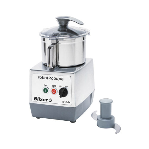 Robot Coupe BLIXER-5 Food Processor With 5.5 QT Stainless Steel Bowl