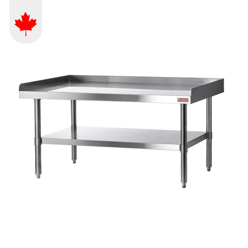 Rosko RO-ES-2430 24" x 30" 18 Gauge Stainless Steel Equipment Stand