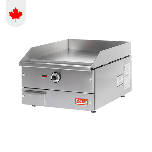 Rosko RO-GCE-18-1 18" Electric Griddle - 1Ph, 208V