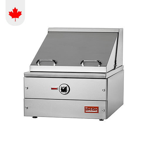 Rosko RO-HDSCE-18-1 Countertop Food Warmer With Hinged Lid - 1Ph, 208V