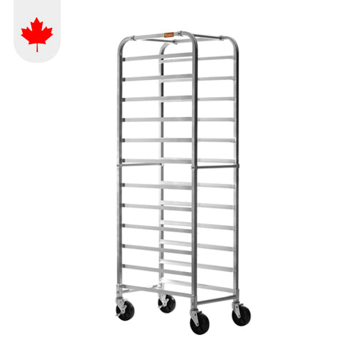 Rosko RO-RACK-1216-ALU 12 Pan Open Bun Pan Rack