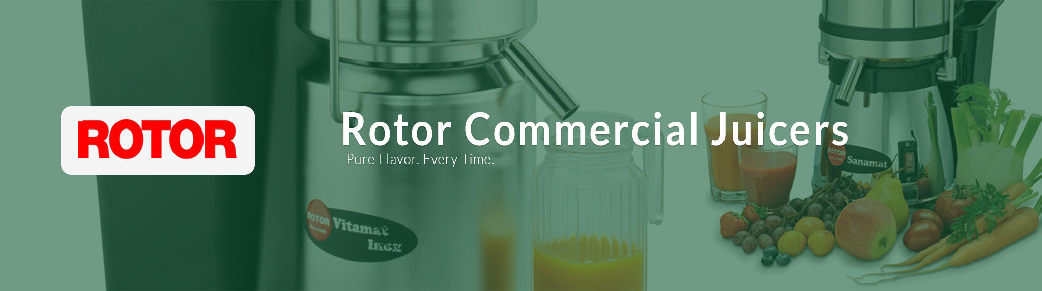 Rotor supplier banner