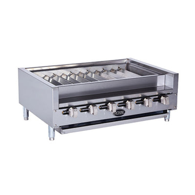 Royal RKTB-60 60" Natural Gas Shish Kabob Broiler