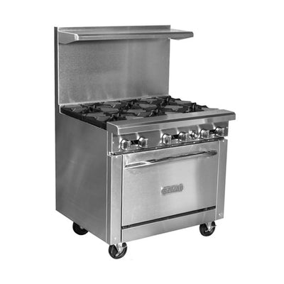 Royal RR-2G24 36" Natural Gas Range With 24" Griddle