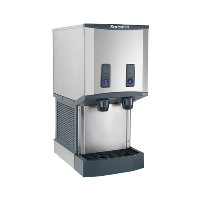 Scotsman HID525ABX-1 500 Lb Countertop Nugget Ice & Water Dispenser With Push Buttons
