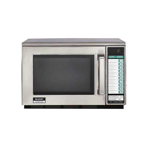 Sharp R-21LVF Digital Control Moderate Duty Commercial Microwave Oven