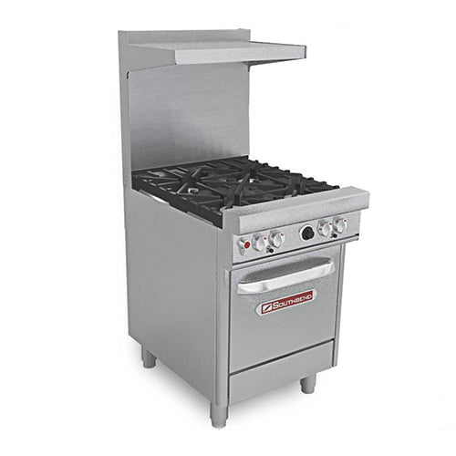 Southbend 4241E 24″ Ultimate Natural Gas Range With 4 Open Burner