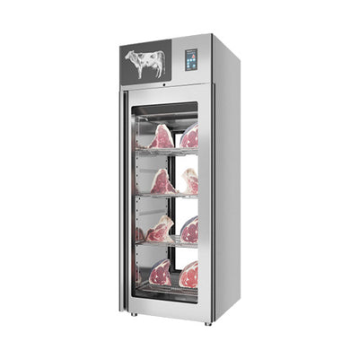 Stagionello MM-IT-700-SS-V 330 Lb Dry Aging Cabinet with 2-Glass View