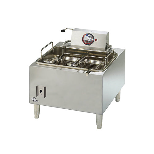 Star Max 301HLF 15 Lb Single Pot Countertop Electric Fryer - 1Ph, 240V