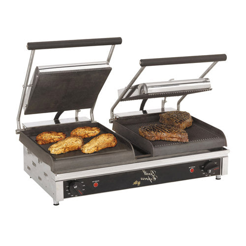 Star GX20IG 15" Double Grooved Sandwich Grill - 208V