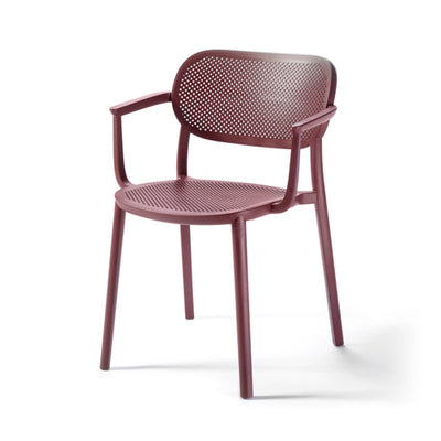 Tarrison AS35522A Nuta Restaurant Arm Chair Red