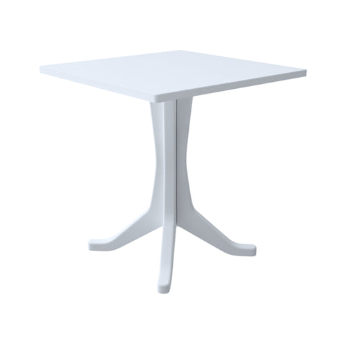 Tarrison ATPONEWHT Ponente Square Restaurant Table White