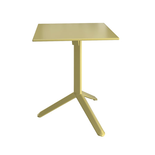 Tarrison ATTAKP10313535H75 Arket Plus Square Restaurant Table Lime