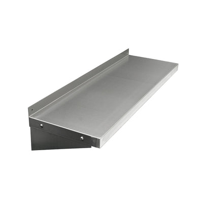 Thorinox TWSS-1460-SS 14" X 60" 18 Gauge Stainless Steel Wall Mount Shelf