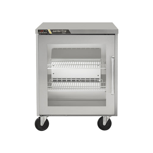 Traulsen CLUC-27R-GD 27 1 Door Glass Undercounter Refrigerator