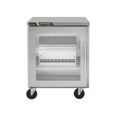 Traulsen CLUC-27R-GD 27 1 Door Glass Undercounter Refrigerator
