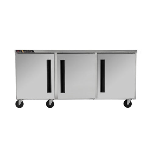 Traulsen CLUC-72F-SD 72″ 3 Door Undercounter Freezer