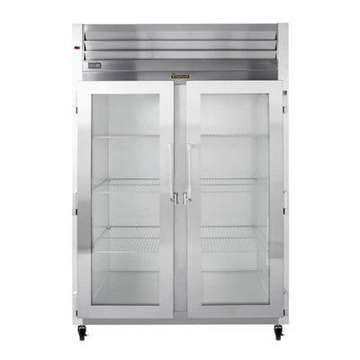 Traulsen G21010 2 Door Glass Reach In Refrigerator