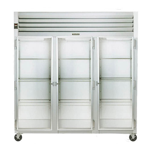 Traulsen G32010 3 Door Glass Reach In Refrigerator