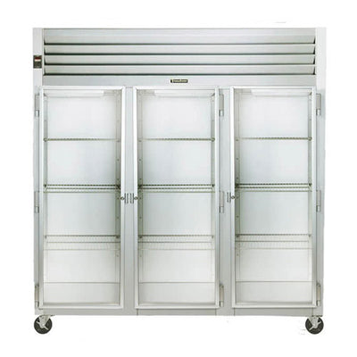 Traulsen G32010 3 Door Glass Reach In Refrigerator