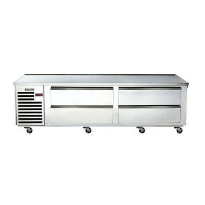 Traulsen TE084HT 84″ 4 Drawer Refrigerated Chef Base
