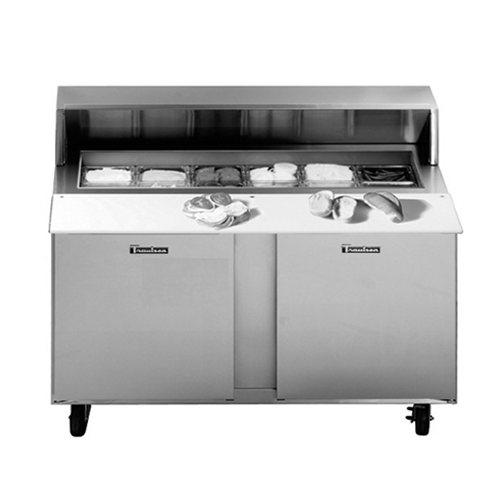 Traulsen UPT4812LR-0300 48" 2 Door Sandwich Prep Refrigerator