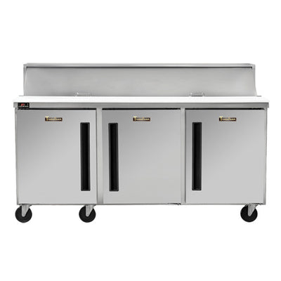 Traulsen CLPT-7230-SD 72" 3 Door Mega Top Refrigerator