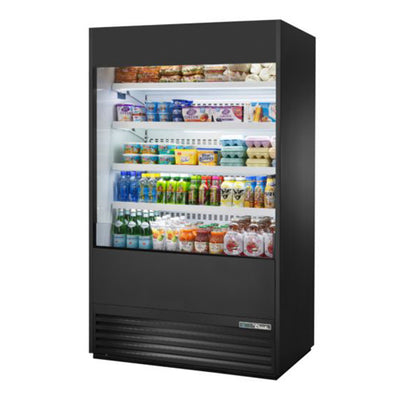 True TOAM-48-HC-NSL01 48" Vertical Open Air Curtain Merchandiser