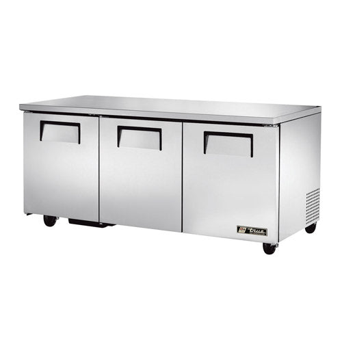 True TUC-72-HC 72″ 3 Door Undercounter Refrigerator