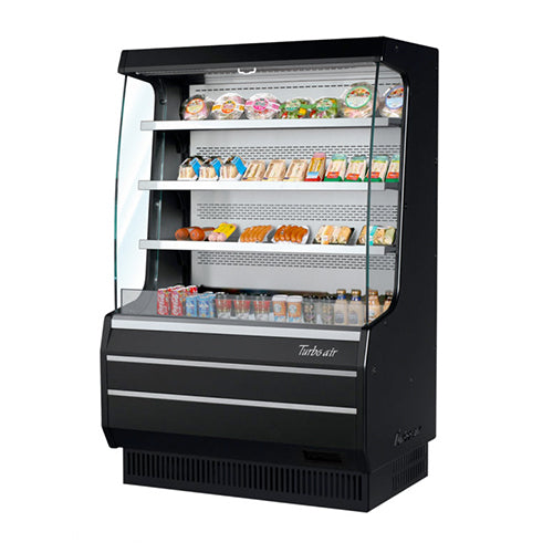 Turbo Air TOM-40MB-N Black 39" Air Curtain Merchandiser