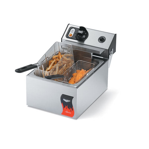 Vollrath CF2-1800-C Cayenne 10 Lb Single Pot Countertop Electric Fryer